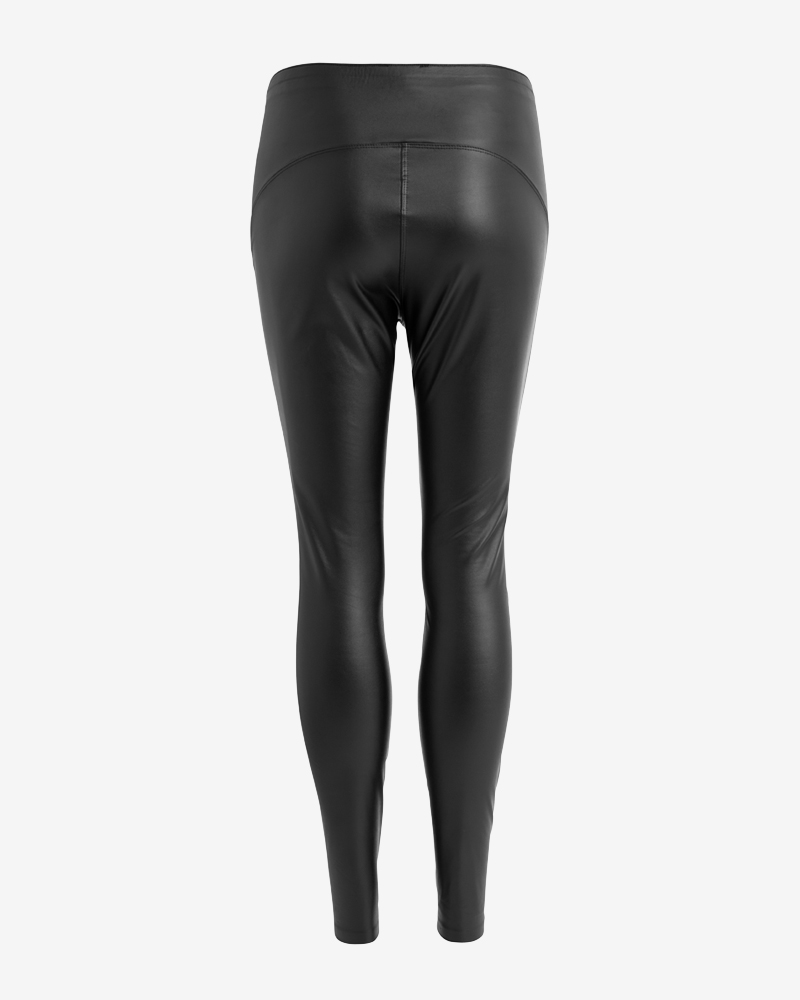 LEGGINGS AUS LEDERIMITAT