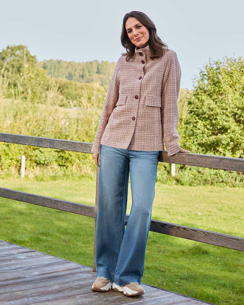 BAUMWOLL-JACKE VON FUCHS SCHMITT