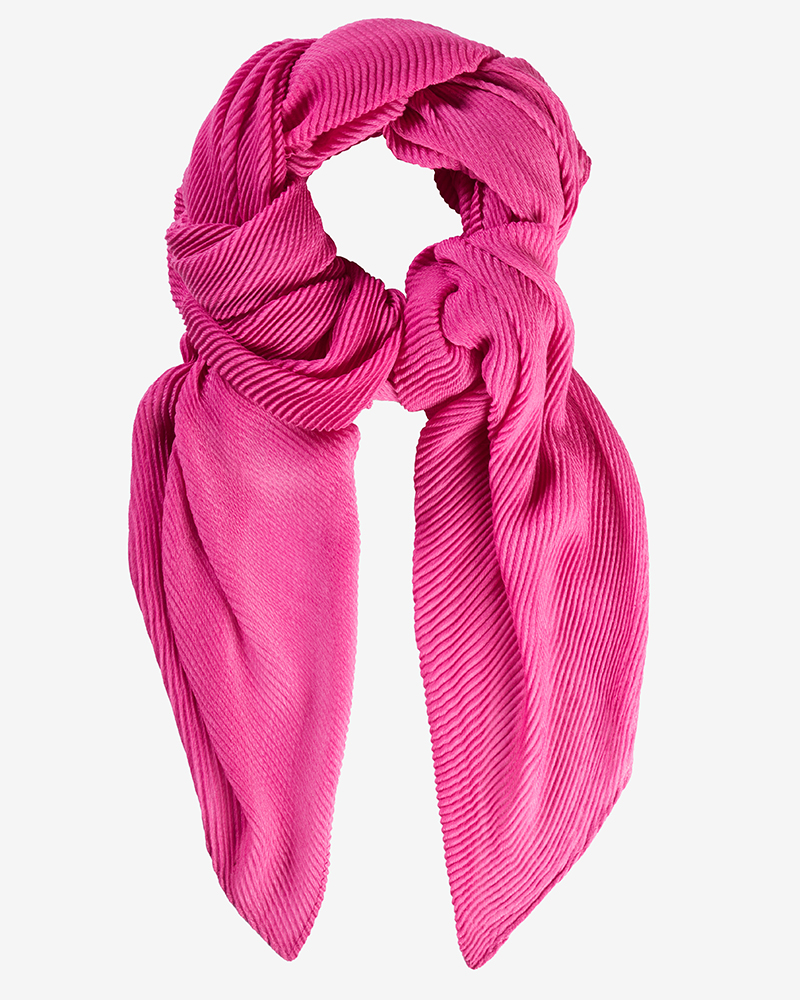 Tuch_pink_421061 PLISSEETUCH IN PINK