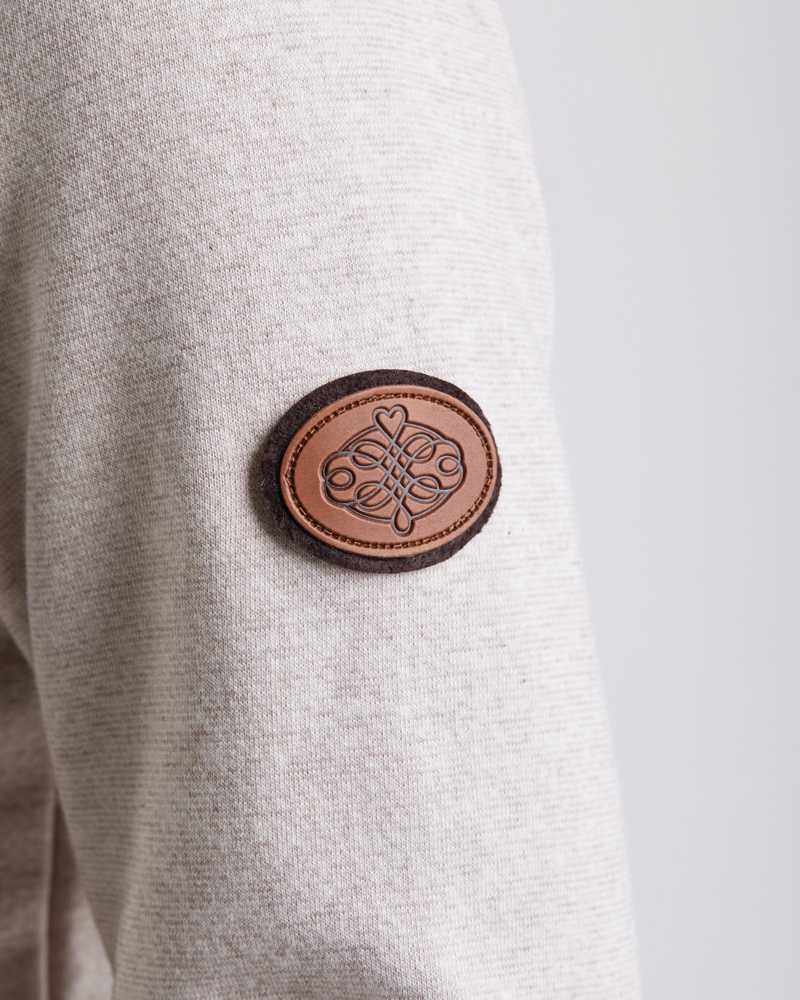 Sweatjacke_sand_421102_Lilith_Detail-2 WEICHE SWEATJACKE