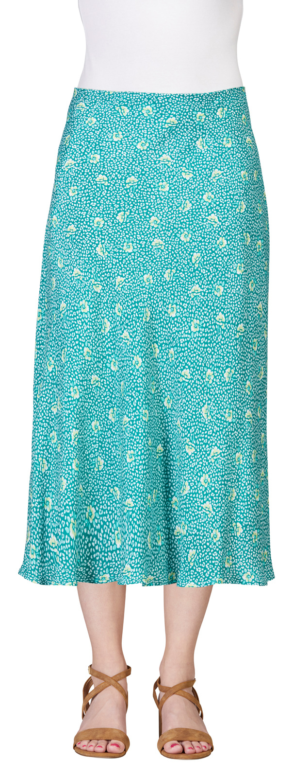 401021Gladys_11343 FLORALER MIDI-ROCK