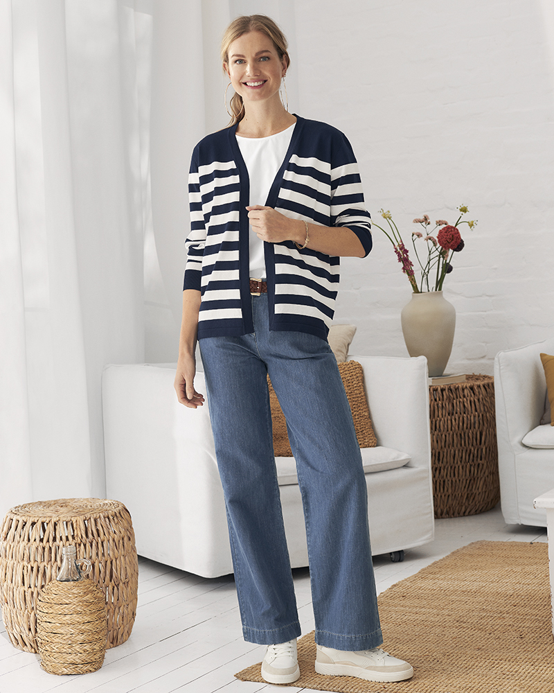 WEITE LEINEN-JEANS N VON BLOOMERS