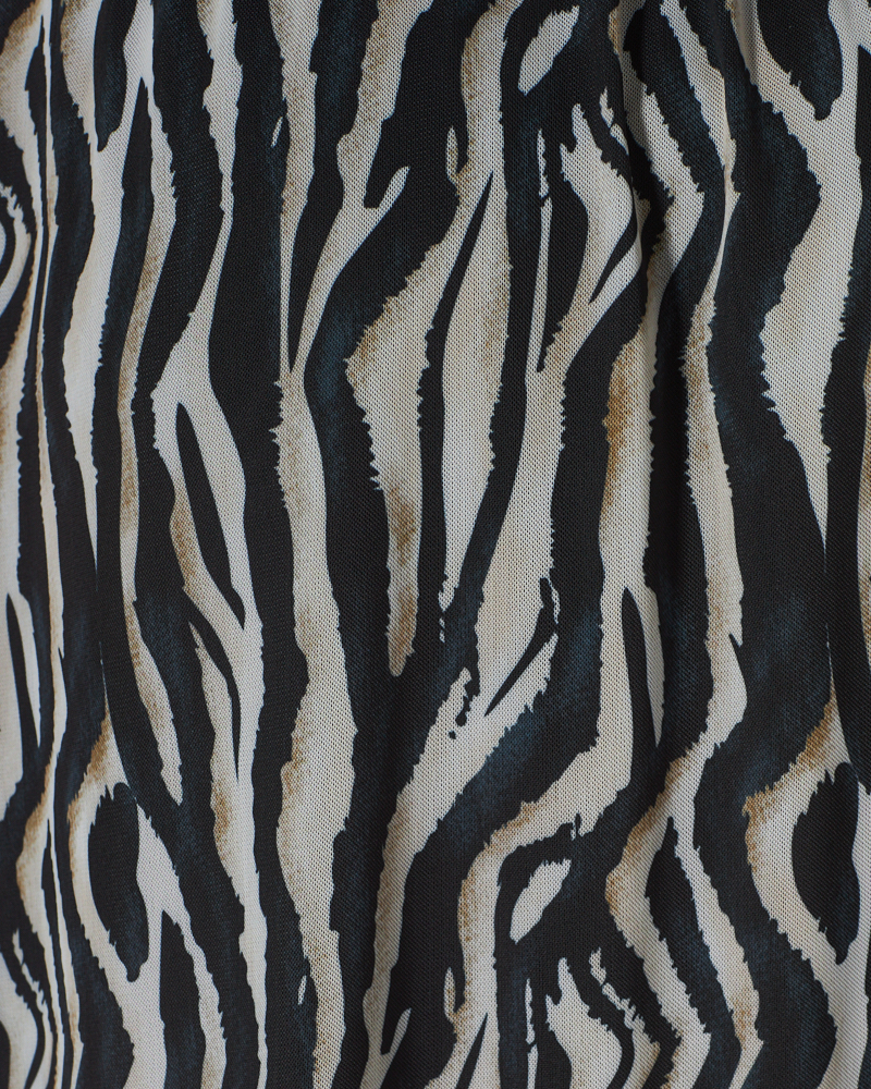LANGER ROCK MIT ZEBRADRUCK LANGER ROCK MIT ZEBRADRUCK