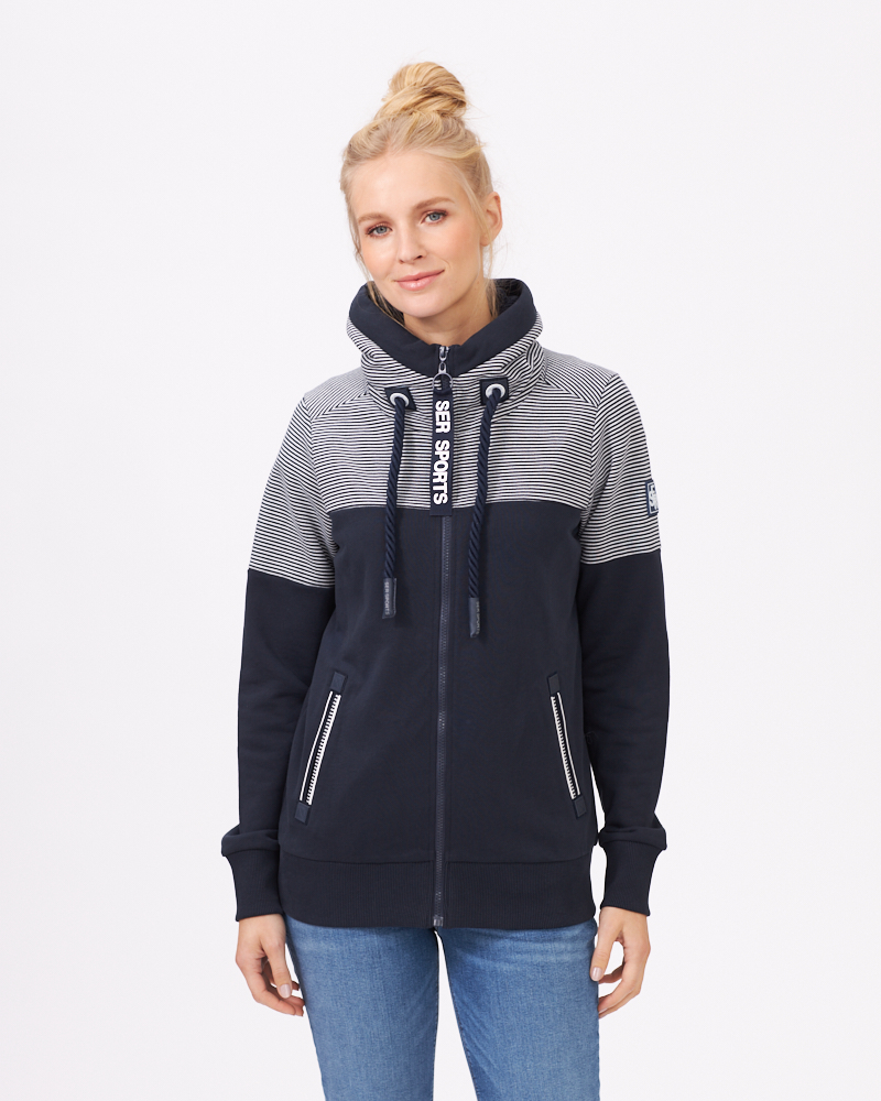 SPORTLICHE SWEAT-JACKE