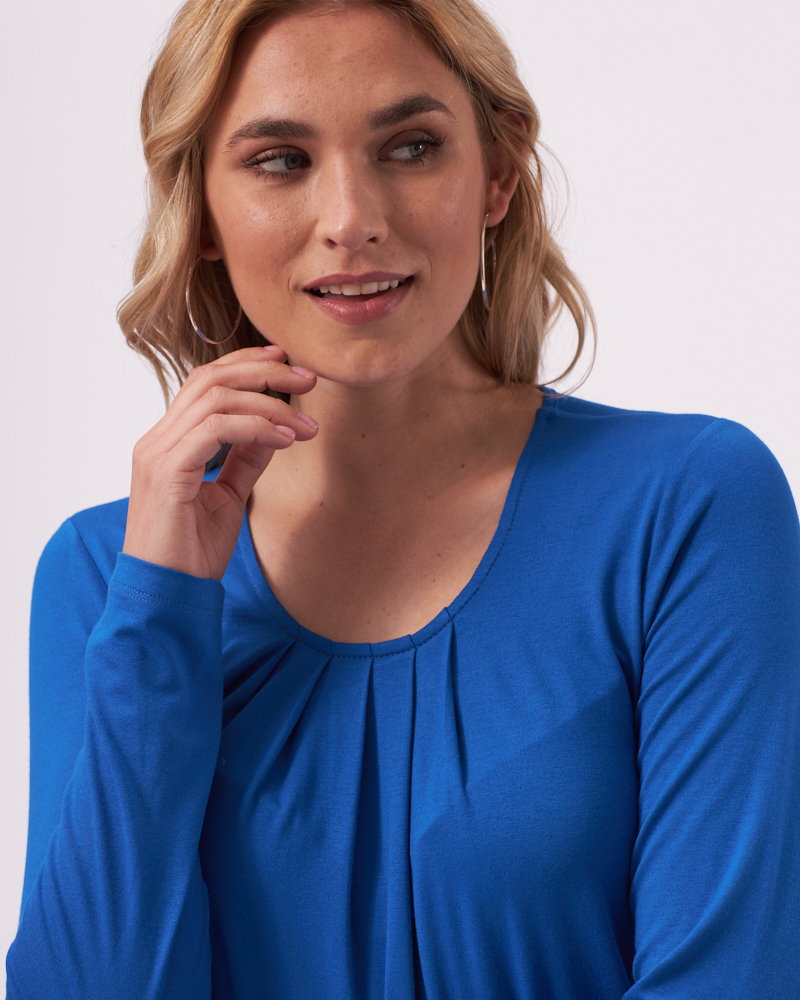 LÄSSIGES JERSEY-SHIRT