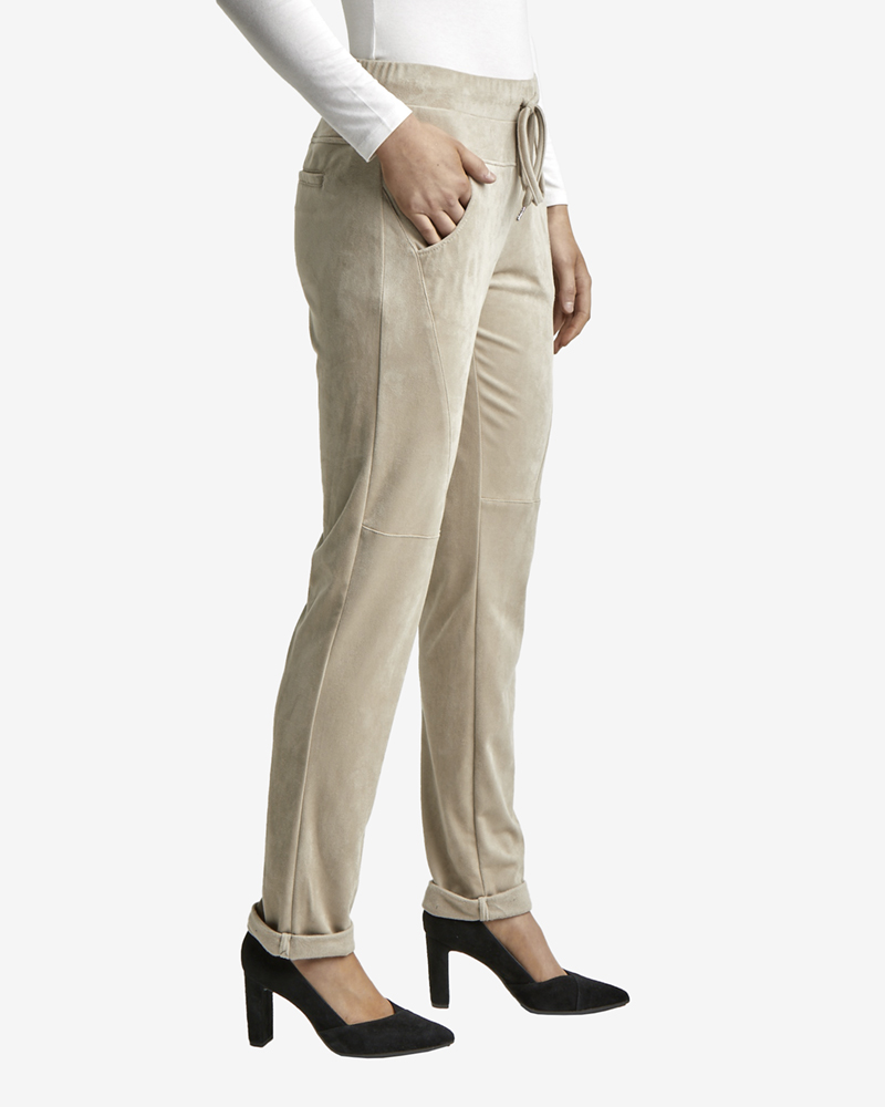 JOGGPANT N AUS WILDLEDER-IMITAT JOGGPANT N AUS WILDLEDER-IMITAT