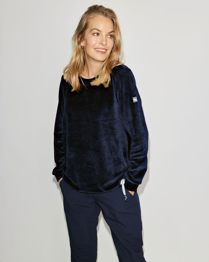 Samtcord-Sweatshirt von SER