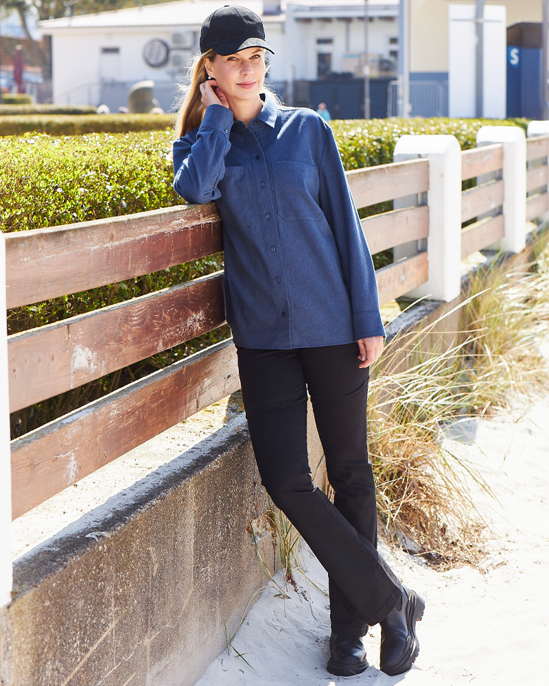 COOLE FLANELL-BLUSE COOLE FLANELL-BLUSE