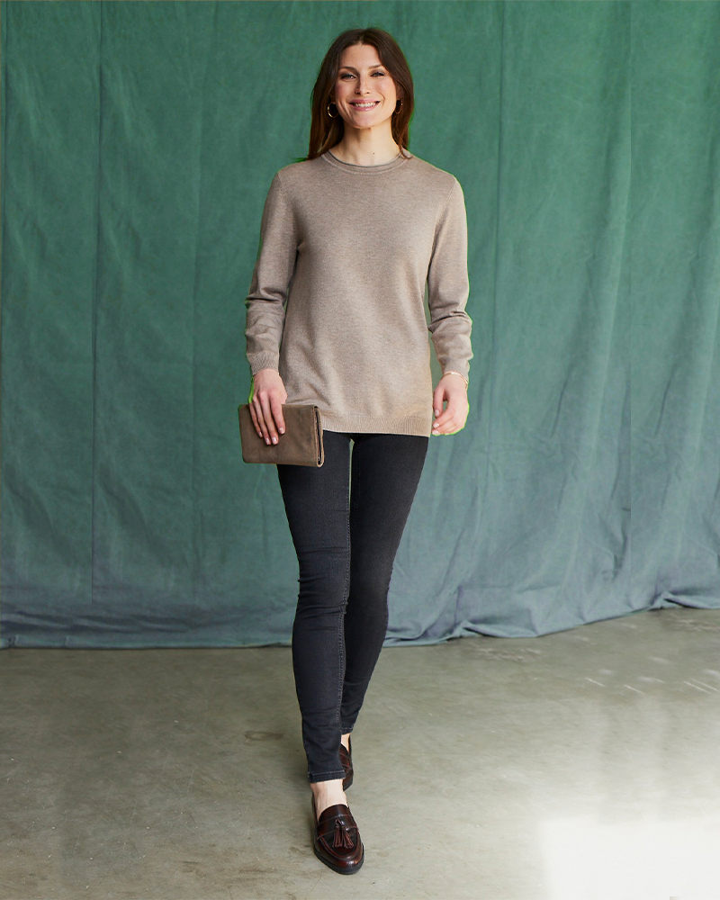 HIGH-WAIST "WONDERJEANS" L HIGH-WAIST "WONDERJEANS" L