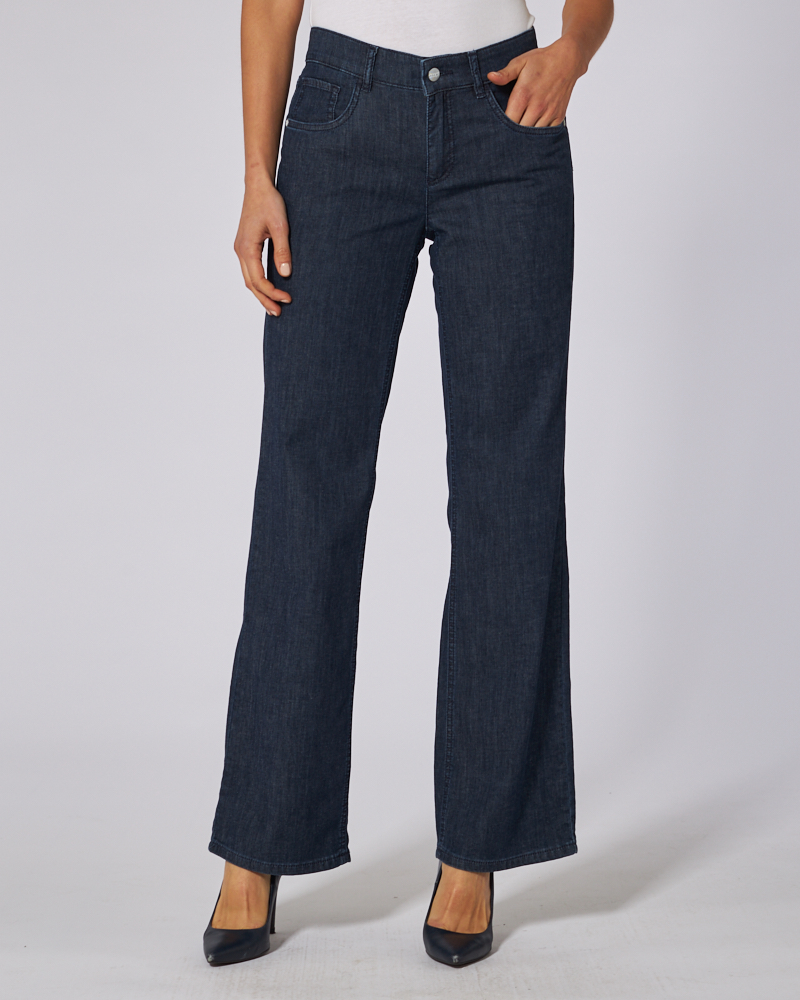 ANGESAGTE WIDE-LEG-JEANS L
