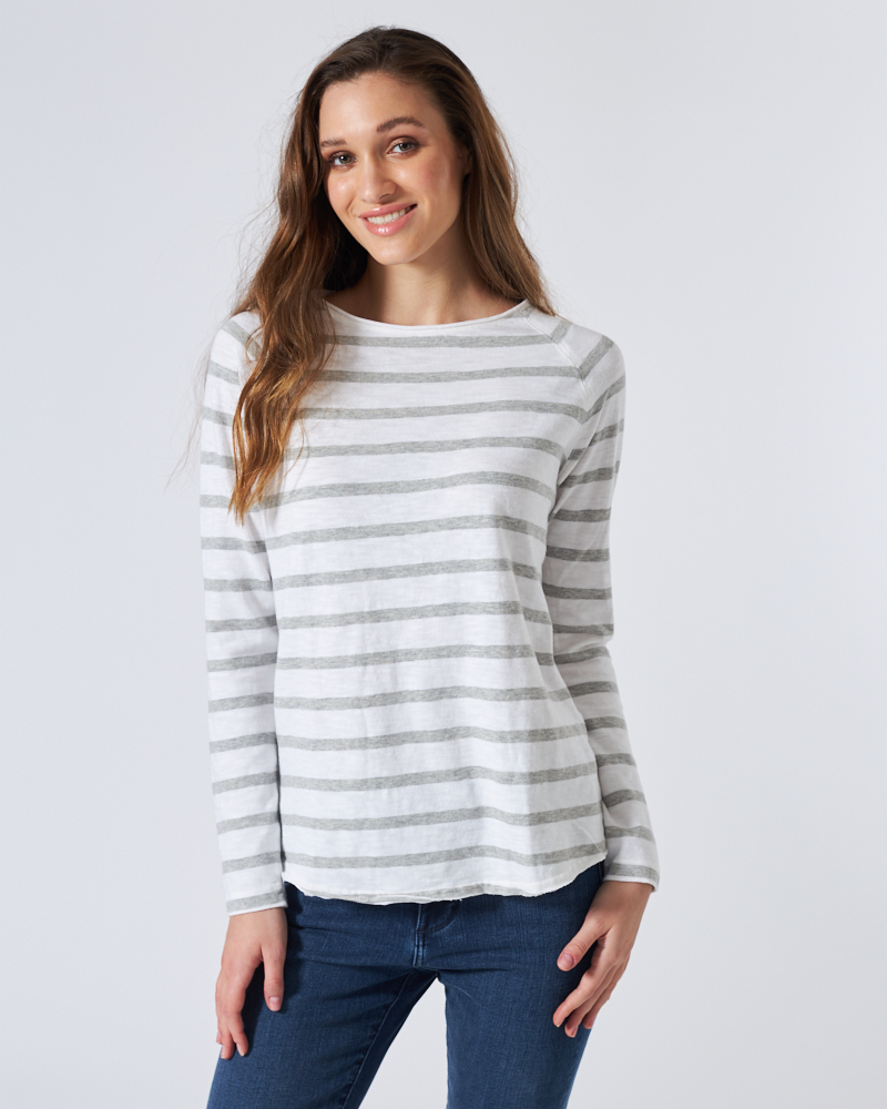 RINGELSHIRT MIT RUNDHALS