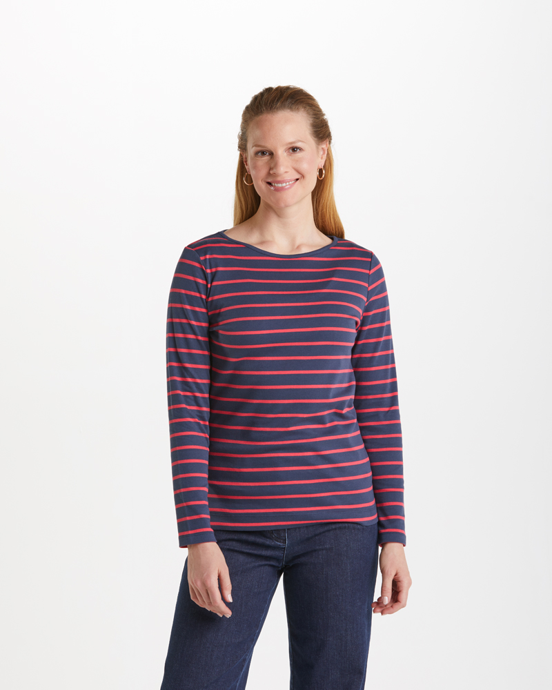 Ringelshirt_marine_gestreift_421035_Miu_vorn RINGELSHIRT IN 2 FARBKOMBIS
