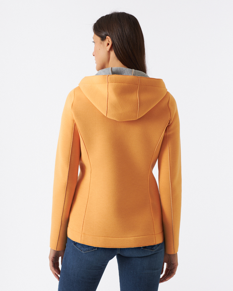 JACKE IN DOUBLEFACE-QUALITÄT JACKE IN DOUBLEFACE-QUALITÄT
