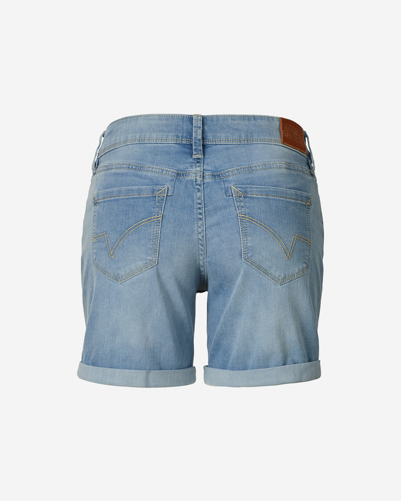 Jeans-Shorts_bleached_hinten_412002_Alexia JEANS-SHORTS IN 3 FARBEN