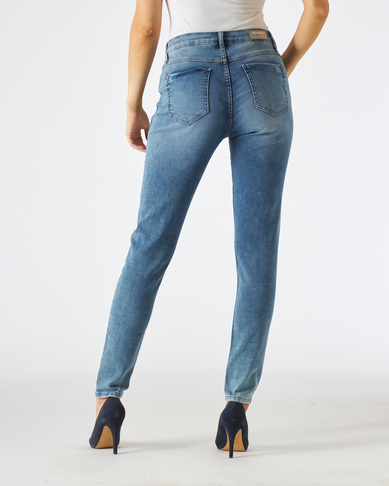 SKINNY-JEANS L VON BLUE FIRE