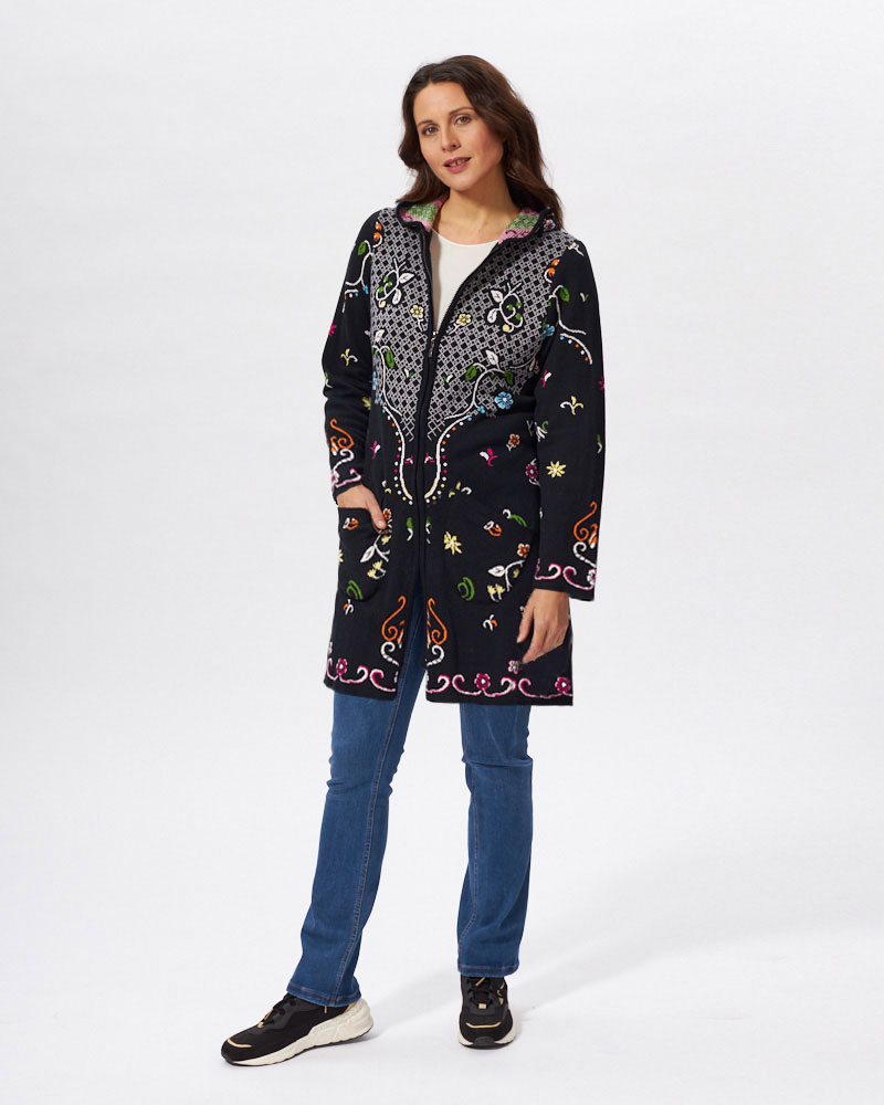 EXTRAVAGANTE STRICKJACKE EXTRAVAGANTE STRICKJACKE