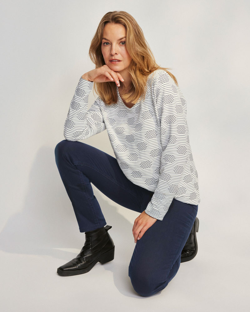Apartes Langarmshirt