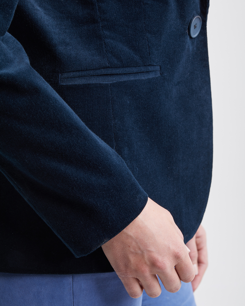 Blazer_marine_421151_Viola_mar_Detail BLAZER AUS BAUMWOLLCORD