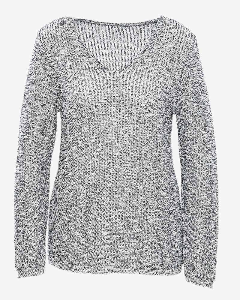 411104_Sina_Pulli-blau_natur NACHHALTIGER GROBSTRICKPULLI