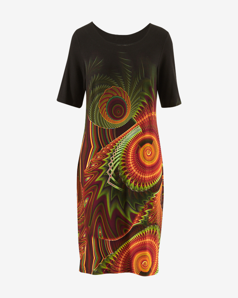 SOMMERLICHES JERSEYKLEID