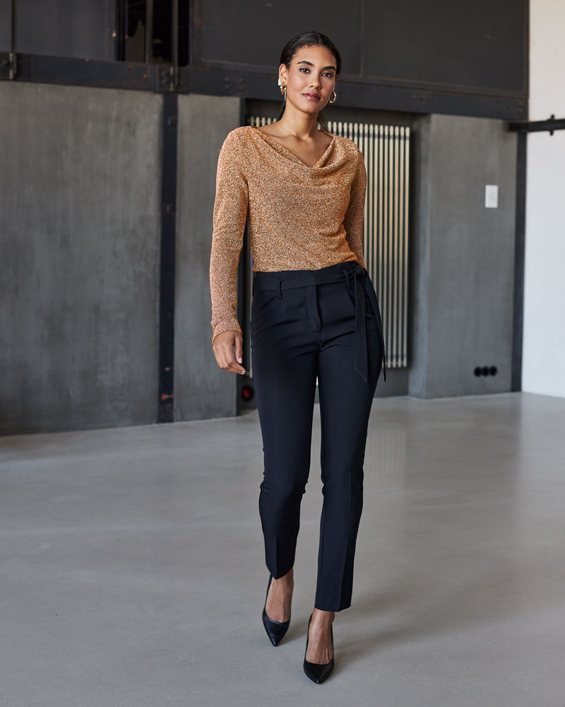 SCHMALE BUNDFALTENHOSE N SCHMALE BUNDFALTENHOSE N