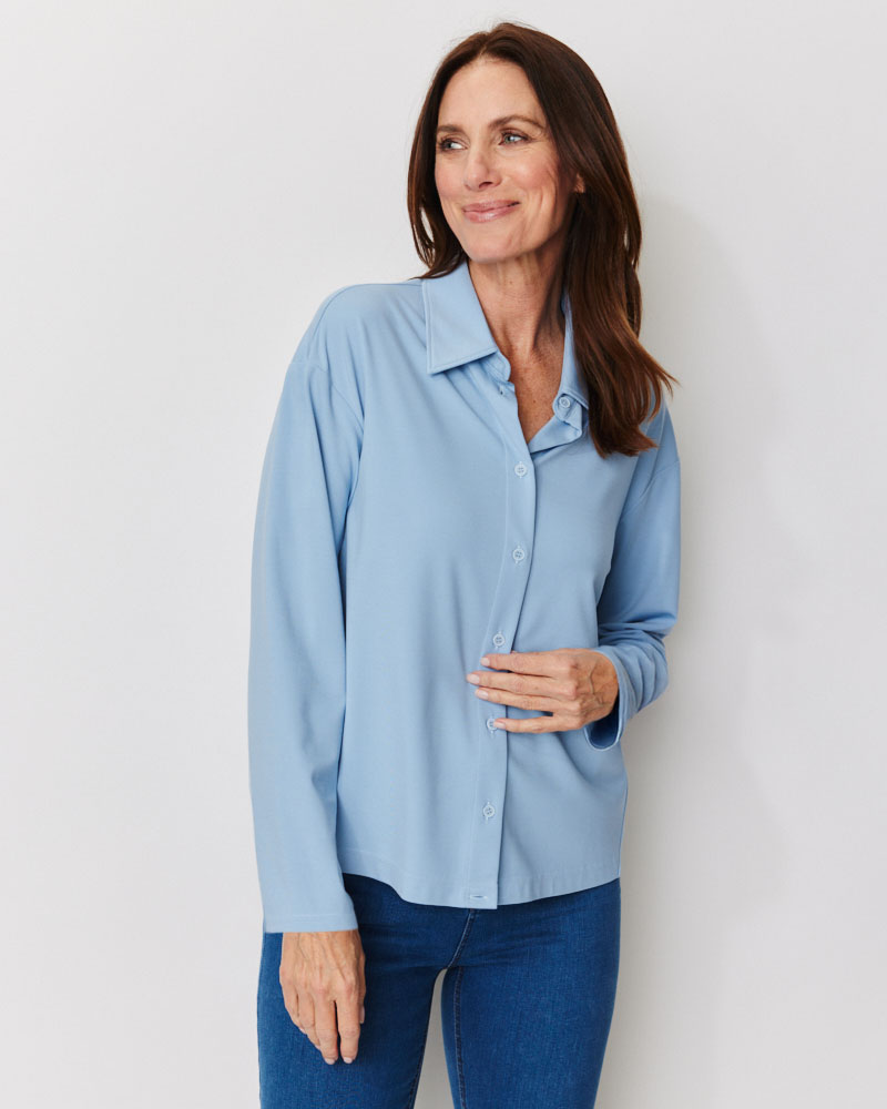 Hemdbluse von BLUEBEERY