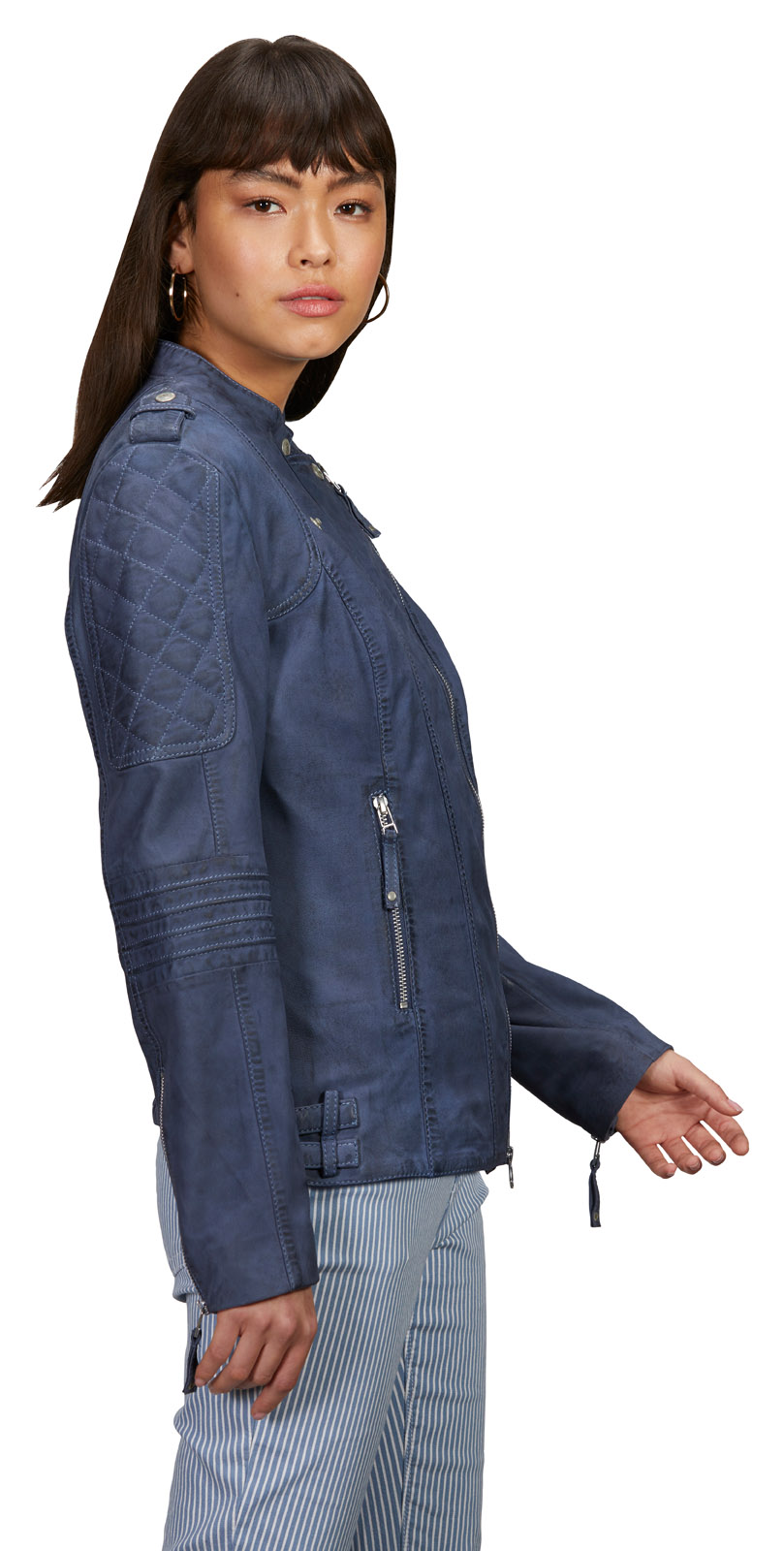 401140shabby-11880 BIKERJACKE AUS LAMMNAPPA