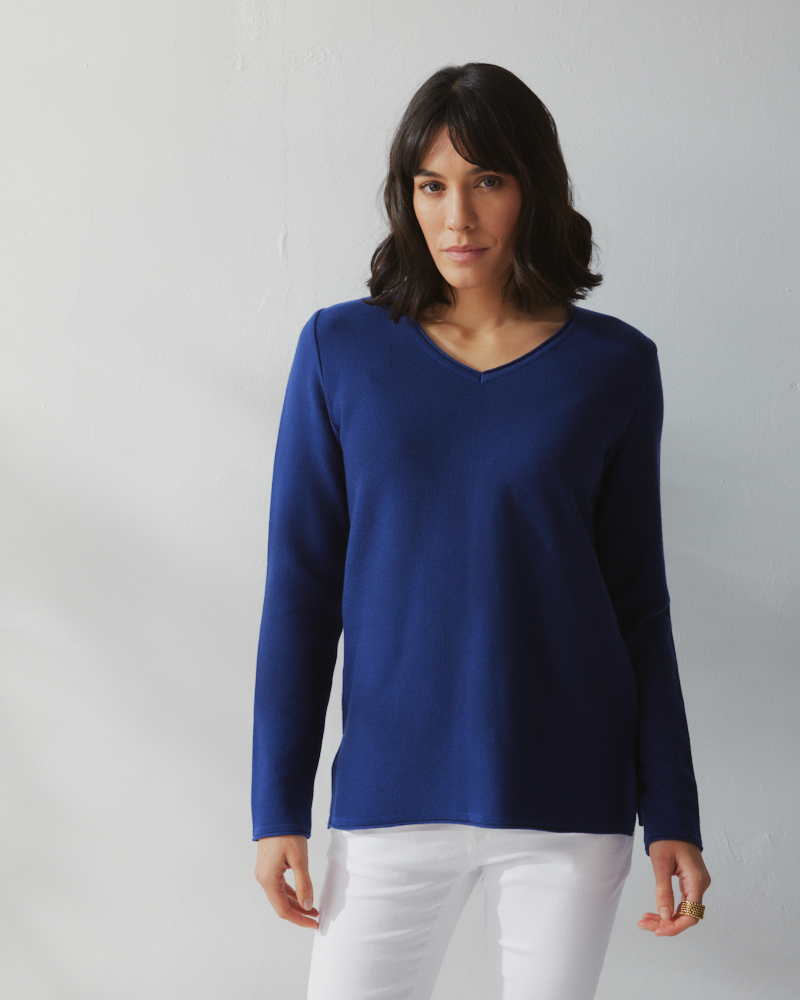 FEINSTRICKPULLOVER