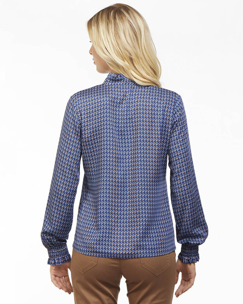 405124_502660068_fJoOcsHbmGLrZ PRINT-BLUSE AUS VISKOSE