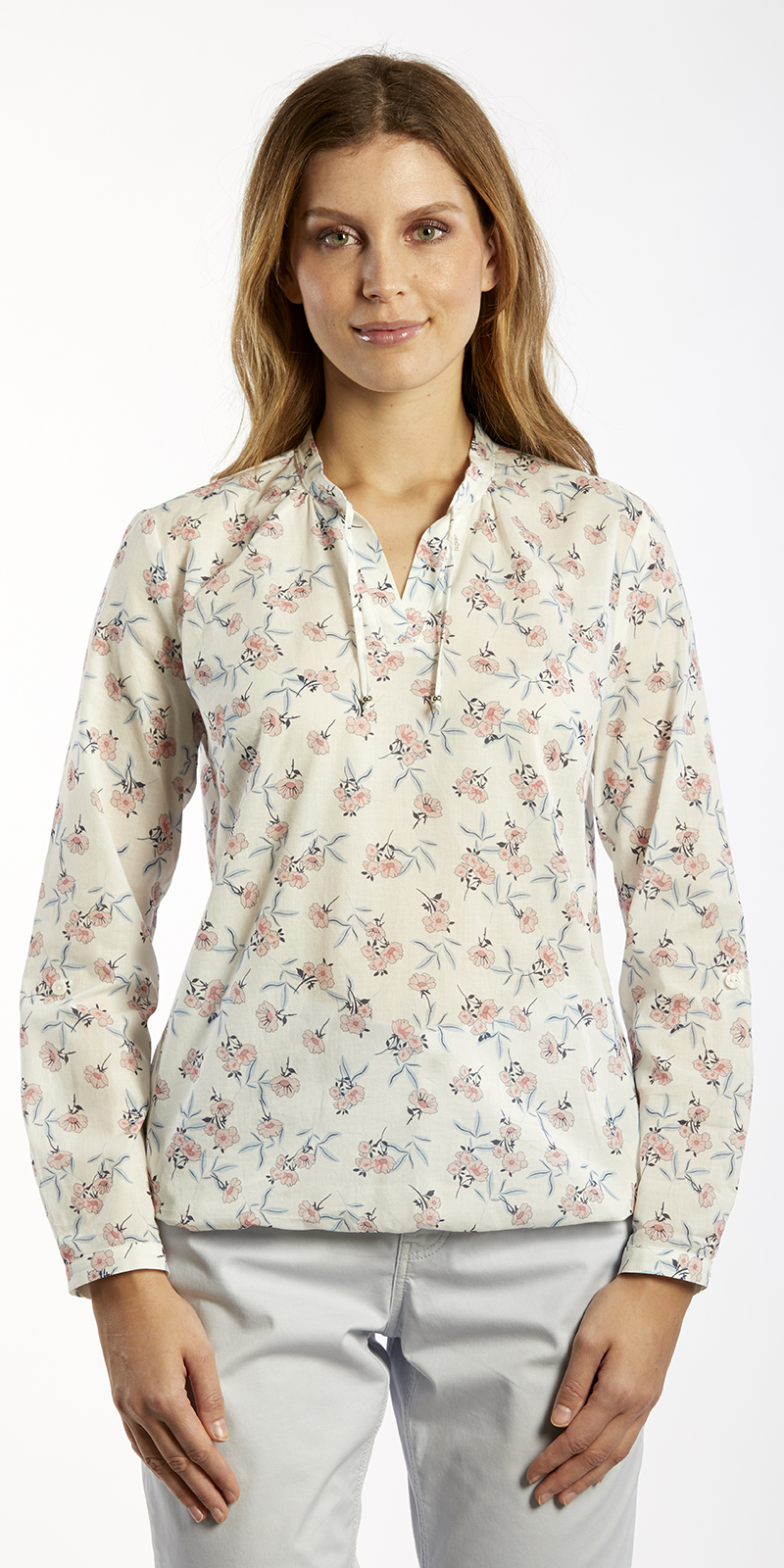 404024_33988 BLUSE MIT BLÜMCHEN-MUSTER