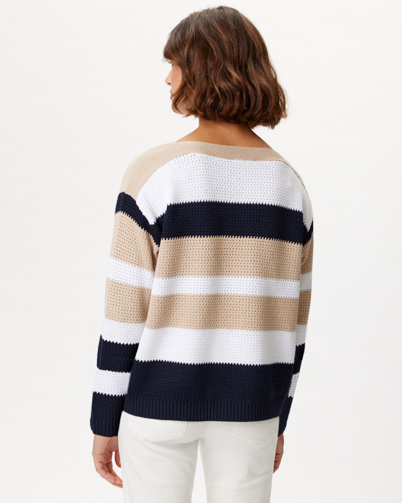 SOMMERPULLI MIT STREIFEN