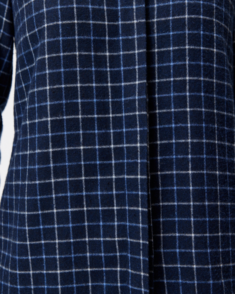 KARIERTE FLANELL-BLUSE