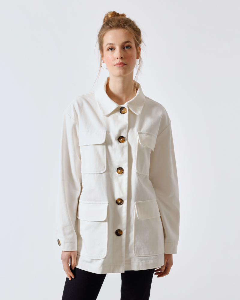 LÄSSIGE CARGO-JACKE LÄSSIGE CARGO-JACKE