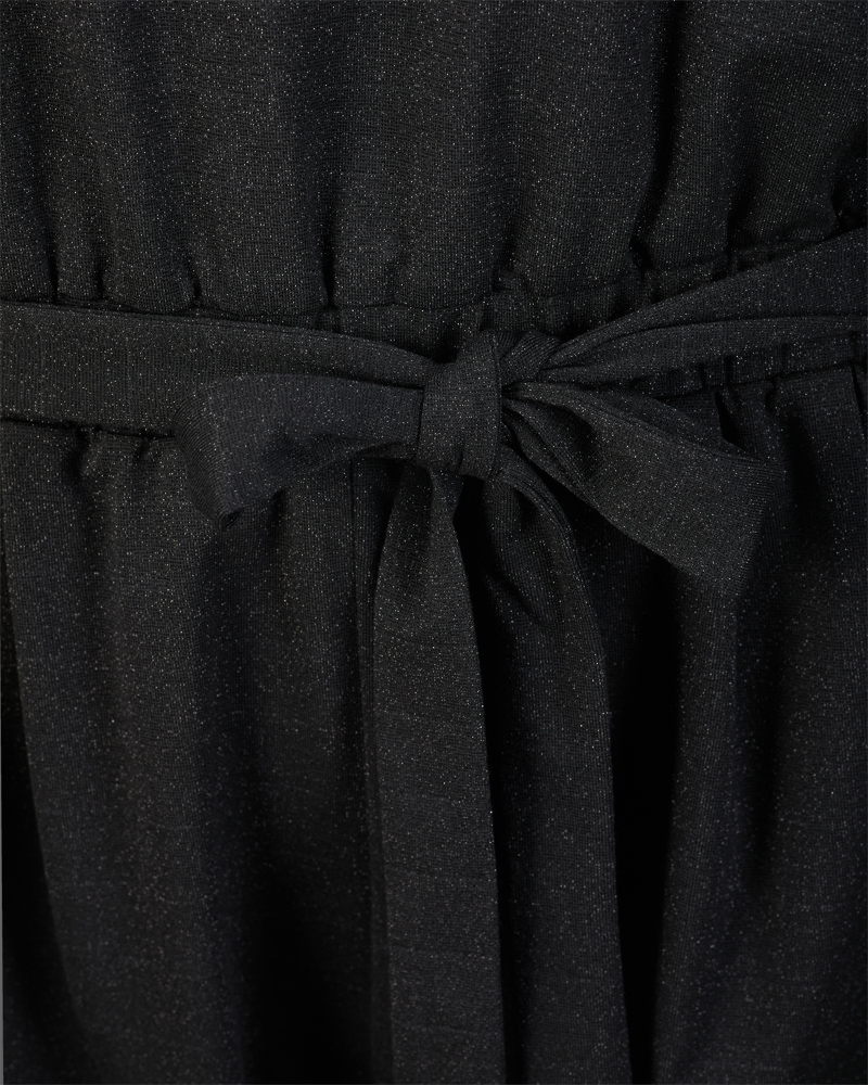 Overall_schwarz_gl-nzend_421171_Ela_406025_Detail MODISCHER JUMPSUIT VON SUNA