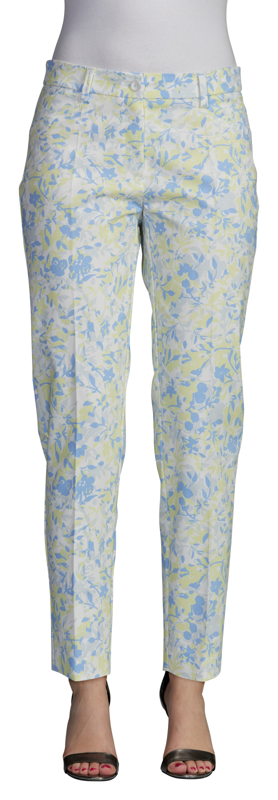 401120Goldie_11400 STRETCHHOSE N IM BLÜTEN-DESSIN