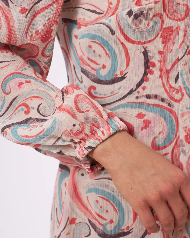 SOMMERKLEID IN PAISLEYDRUCK SOMMERKLEID IN PAISLEYDRUCK
