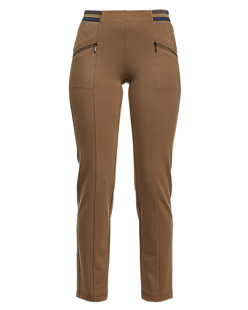 Hose-braun_405103 ELASTISCHE SCHLUPFHOSE N AUS JERSEY