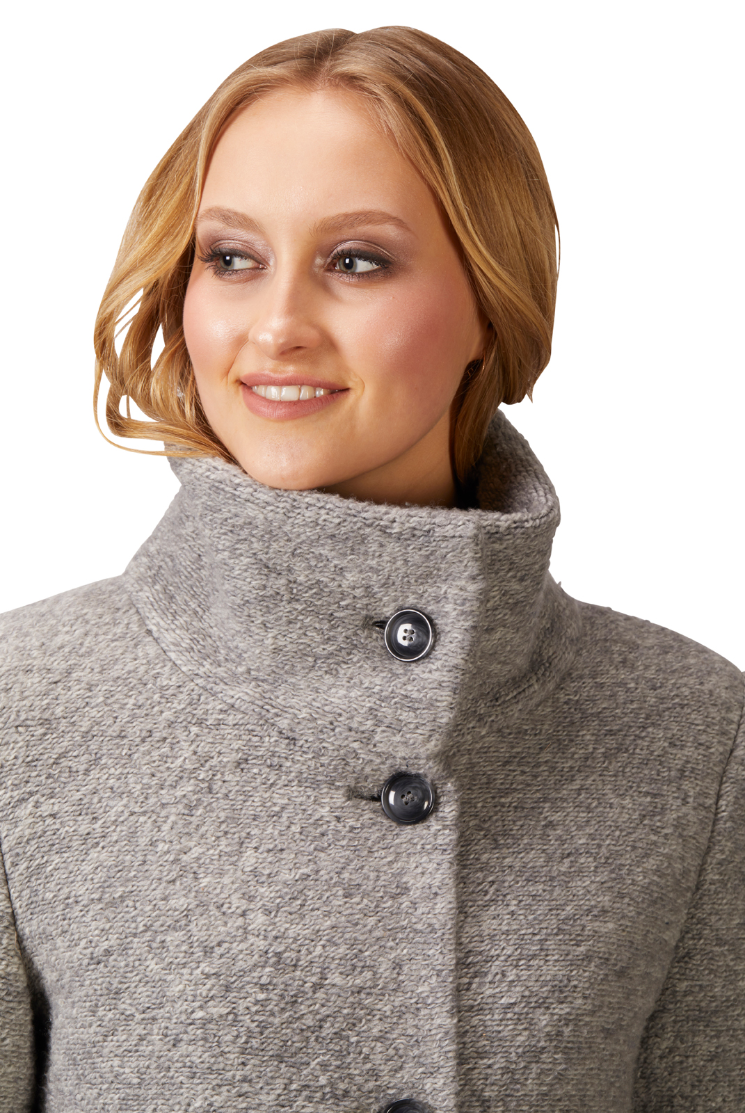 JACKE-10889-391002 WOLLJACKE IN 2 FARBEN
