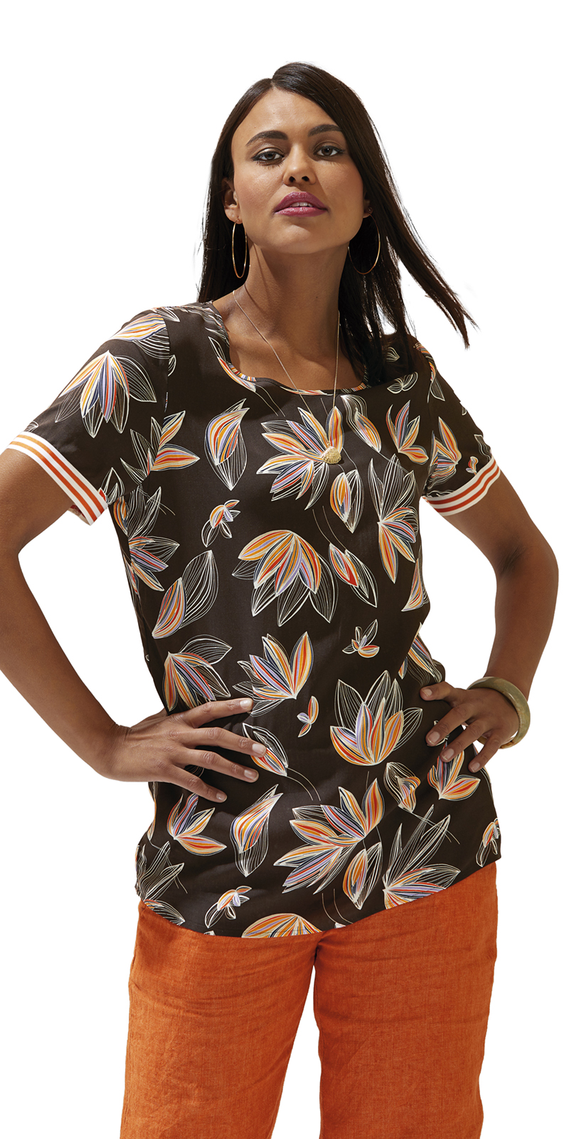 BLUSE-schwarz-401076 LEGERES BLUSENSHIRT