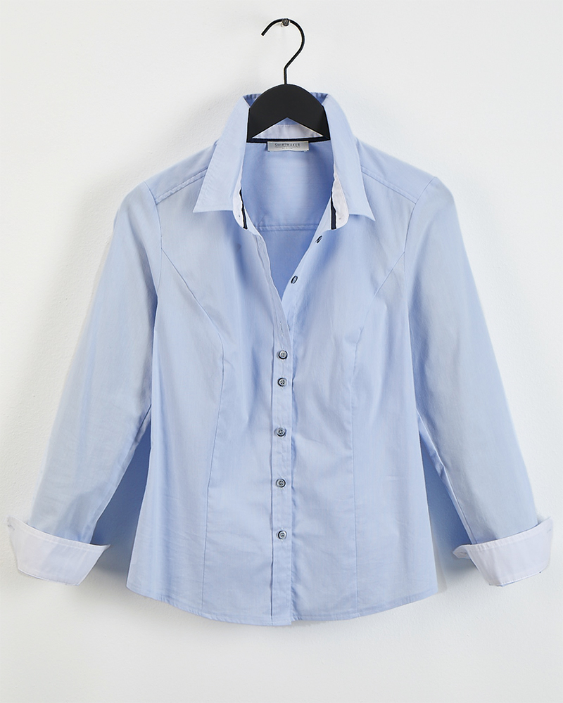 Bluse-hemd_blau_hellblau-405079 BASIC-BLUSE IN 2 FARBEN