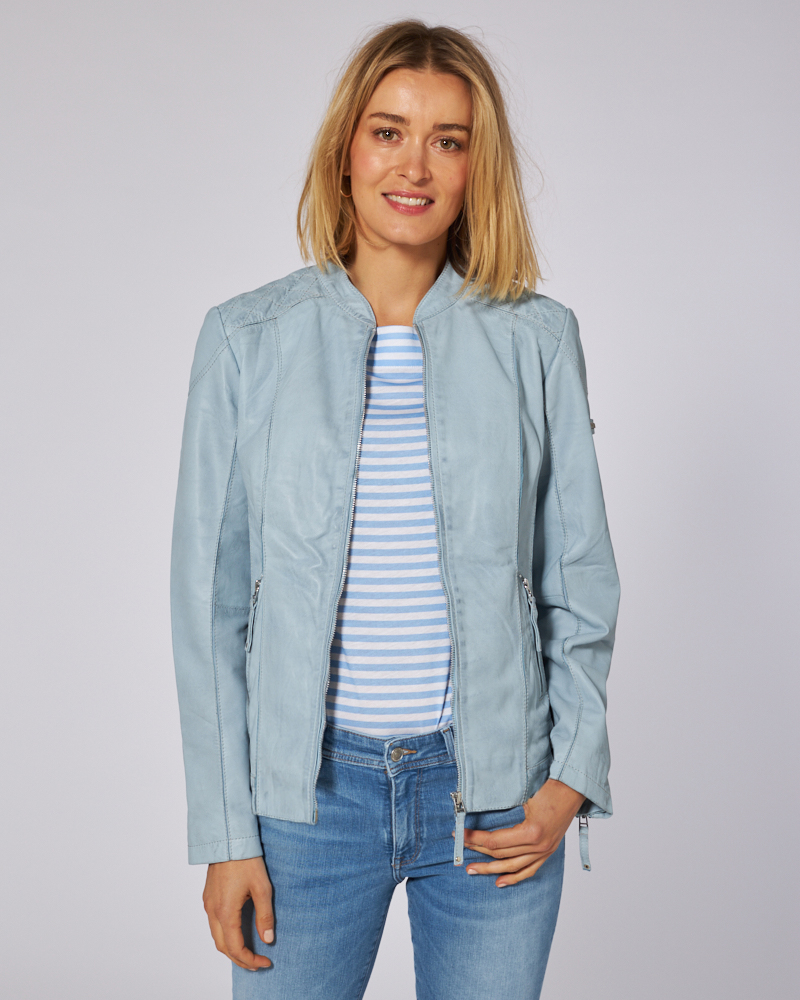 LEDERJACKE AUS LAMMNAPPA LEDERJACKE AUS LAMMNAPPA