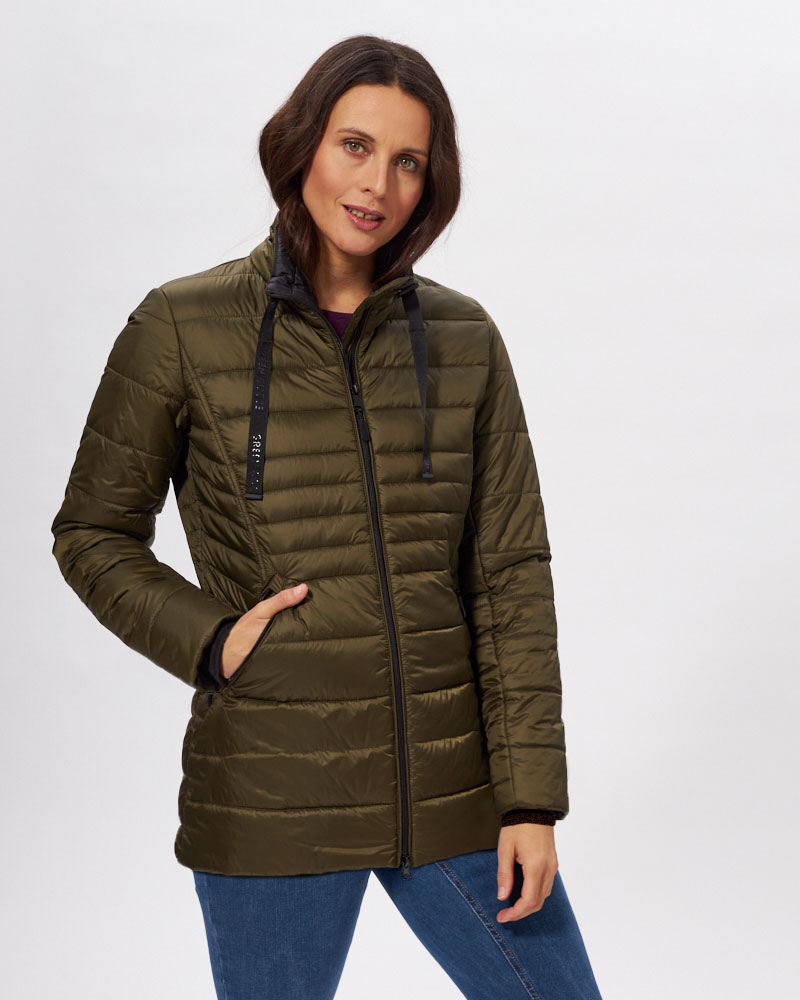 STEPPJACKE VON GREEN GOOSE grün Egü