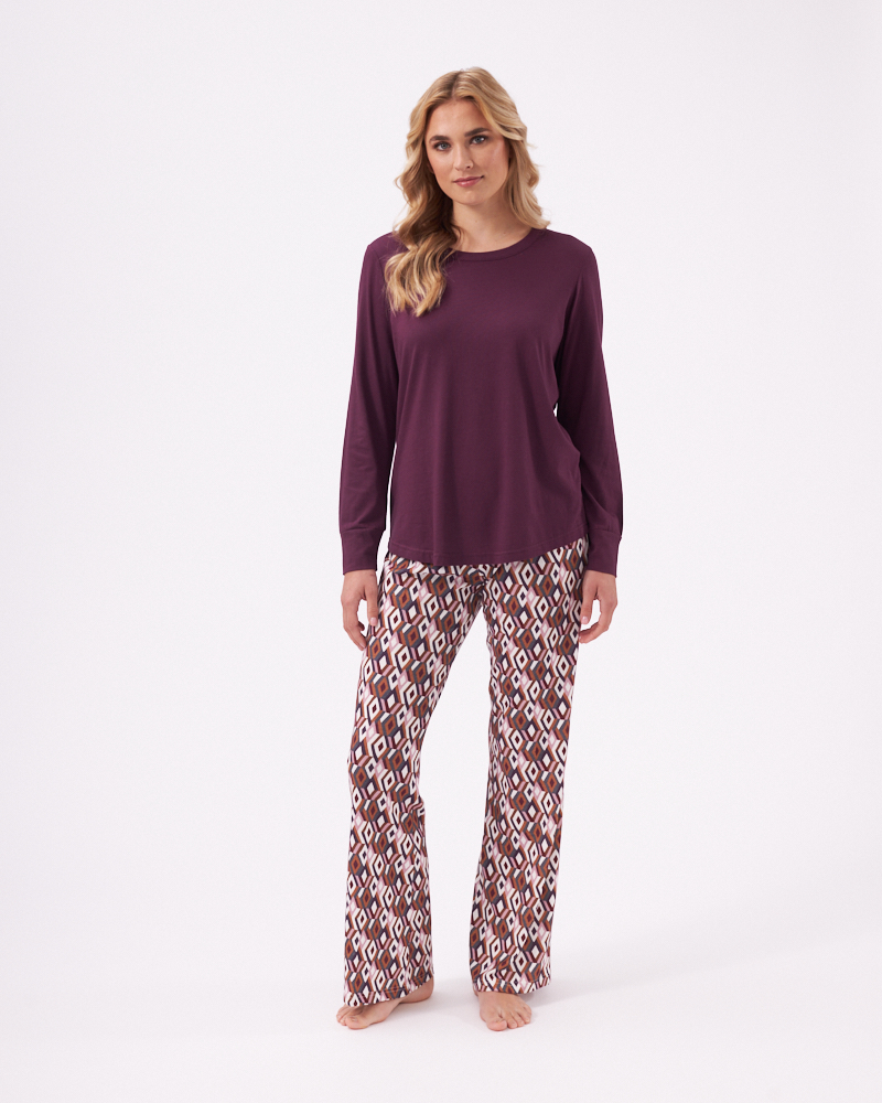 PYJAMA MIT BOOTCUT-HOSE N PYJAMA MIT BOOTCUT-HOSE N