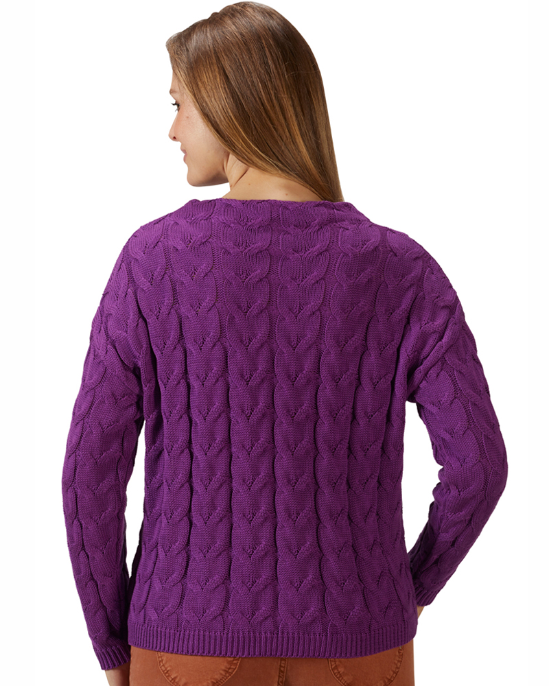 405066_hintenZe55Wao6DarUQ PULLI MIT ZOPFMUSTER