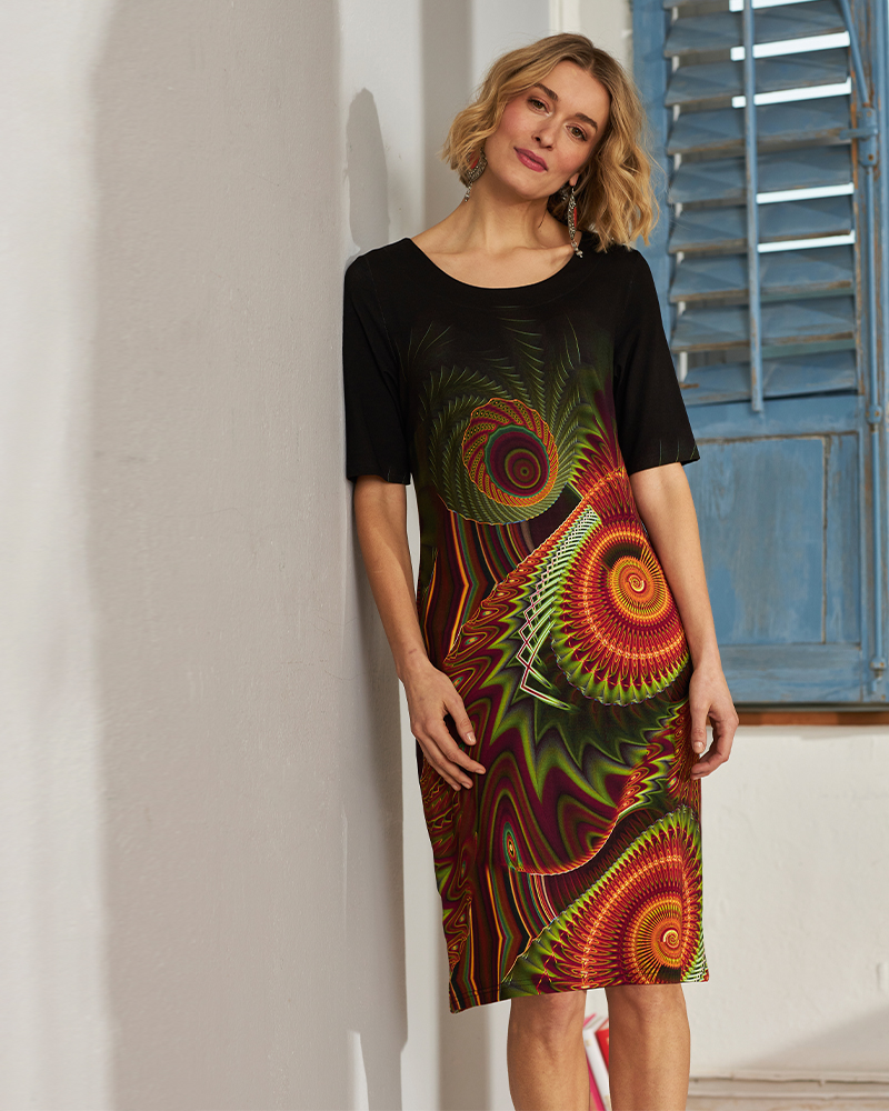 SOMMERLICHES JERSEYKLEID SOMMERLICHES JERSEYKLEID
