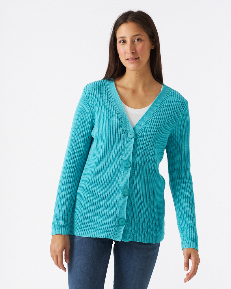 PERLFANG-STRICKJACKE PERLFANG-STRICKJACKE