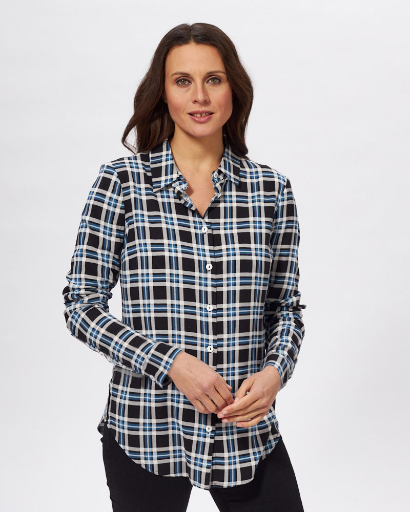 TRENDIGE KAROBLUSE TRENDIGE KAROBLUSE