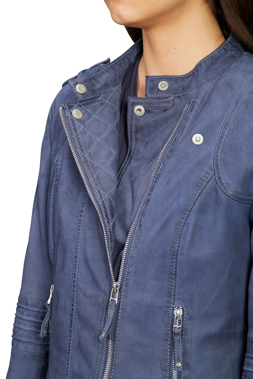 401140shabby-11884 BIKERJACKE AUS LAMMNAPPA
