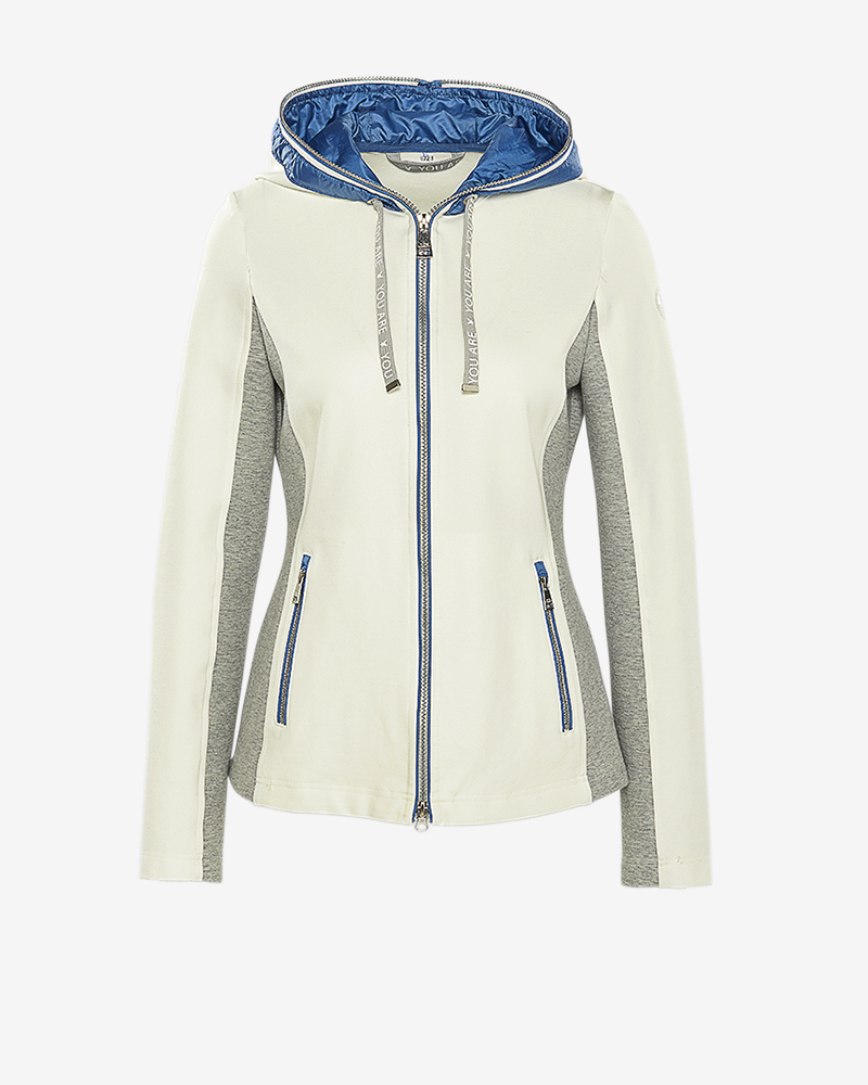 411005_Shiva_Sweatjacke_natur HOCHWERTIGE SWEATJACKE