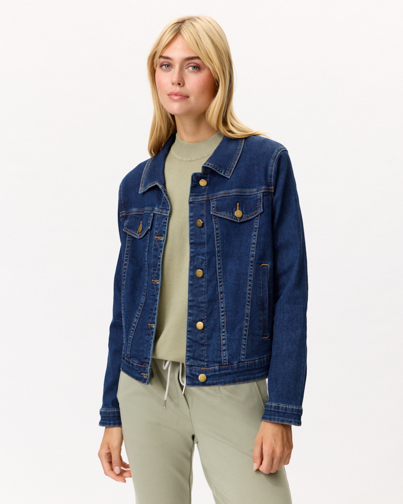 LÄSSIGE JEANSJACKE VON GOZZIP